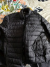 优衣库男装女装高级轻型羽绒茄克便携立领外套夹克25秋冬478273 478273/09黑色 L 实拍图