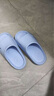 朴西小鲨鱼软底儿童凉拖鞋男童宝宝洗澡防滑家居室内拖鞋女童 原力蓝 实拍图