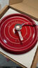 珐宝（staub）法国进口珐琅铸铁锅双耳煲汤烹饪锅具深炖锅樱桃红24cm 40501-485 实拍图