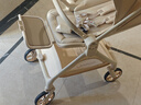 丸丫T9婴儿推车双向轻便可坐可躺折叠四轮避震新生儿高景观香槟金 实拍图