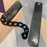 迪普尔防盗链不锈钢门链锁扣插销免打孔两用家用门栓门扣防盗安全链条锁 实拍图