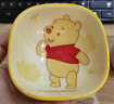 迪士尼正版小食碟清仓便携精致可爱风家庭餐具女生学生儿童宿舍碟 3.75英寸方碟云朵维尼A款 1个 实拍图