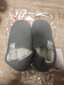回力纯色全包棉鞋情侣室内外防滑保暖棉拖鞋HLX0233灰色40-41码 实拍图