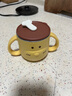 英氏（YEEHOO）儿童吸管杯水壶学生水杯宝宝喝水杯牛奶杯婴儿用品增加辅食手柄杯 实拍图