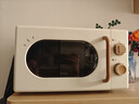 美的【国家补贴8折】厨房小家电小滋味微波炉变频家用小型百搭复古转盘式经典双旋钮轻音M20H4 实拍图