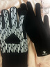 卡尔美（KELME）手套男冬季跑步保暖手套户外运动骑行防寒风触屏防滑针织毛线手套 实拍图