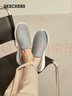 斯凯奇（Skechers）男鞋秋冬季一脚蹬运动鞋百搭休闲健步鞋软底轻便舒适布鞋54626 实拍图