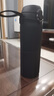 膳魔师（THERMOS）魔膳师隔热防摔保温杯套玻璃水杯保护袋 黑色 大号 手提杯套 实拍图