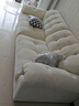 狄普云浪沙发全可拆洗布艺沙发客厅小户型家用三人位2.68米沙发白云浪 实拍图