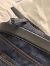 啄木鸟牛仔裤男秋冬新款加绒加厚男士弹力宽松直筒中青年休闲大码长裤子 021蓝色加绒+021黑色加绒 32 （130-140斤） 实拍图