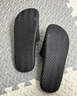 京东京造【抗菌皮纹拖】eva软弹家居防臭浴室新款拖鞋男士黑色44-45 实拍图
