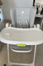 babycare宝宝餐椅6个月以上吃饭可折叠儿童座椅可移动婴儿成长椅 贝壳白 实拍图
