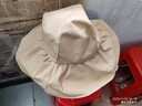 兼彩黑胶防晒帽遮阳帽子女夏季大檐渔夫帽太阳帽防紫外线韩版折叠户外 实拍图