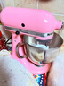 KitchenAid（凯膳怡）【政府补贴】厨师机家用进口5QT双碗和面揉面一体机多功能搅拌机 桃花粉 5KSM165PSCGU 实拍图