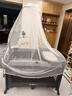 优乐博（ULOP）婴儿床拼接床多功能折叠婴儿床可移动宝宝床新生儿礼物哄睡神器 婴儿床可移动[蚊帐+尿布台+床铃] 多功能婴儿床0-3岁婴儿用品 实拍图
