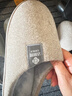 洁丽雅棉拖鞋女秋冬季室内家居防滑保暖拖鞋厚底毛毛女士家用男棉鞋外穿 咖啡 【抗菌升级款】 42-43 (适合41-42码) 实拍图