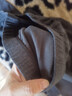 宝派保暖内衣套装男士含羊绒桑蚕丝抗菌情侣打底恒温女秋衣秋裤秋冬季 羊绒暖护贴（线下护膝款）男黑灰 2XL 实拍图