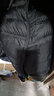 雪中飞轻薄短款羽绒服女2025新款连帽户外休闲百搭时尚显瘦保暖秋冬外套 黑色 2XL （128-138斤） 实拍图
