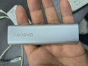 联想（Lenovo）1TB 移动硬盘固态(PSSD) ZX1 Type-c USB3.1双接口 读速560MB/s 手机直连 电脑 灰色 实拍图