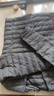 鸭鸭（YAYA）佟丽娅同款轻薄羽绒服女新款冬季短款圆领内胆修身时尚薄外套男 灰色【男款无领YE3C700311Y】 M 【建议90-100斤】 实拍图