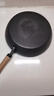 京东京造 平底锅 煎锅无涂层煎蛋牛排烤盘早餐平底燃气【进口极铁】28cm 实拍图