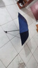 手动折叠雨伞男女晴雨伞防晒两用遮太阳伞加固防风黑胶银胶三折伞 8骨纯色手动伞（颜色随机） 实拍图