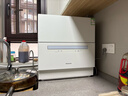 松下（Panasonic）台式洗碗机二代【H1D-Pro】ECONAVI智能洗 80℃高温除菌 独立烘干 家用独立式台面二级水效H5D  实拍图