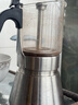 SIMELO施美乐 不锈钢双阀摩卡壶240ML 4-6人份咖啡壶意式家用咖啡机 实拍图