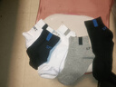 恒源祥袜子男春夏四季中筒男士短袜吸汗透气运动棉袜 D(白灰/白黑/大灰/大黑/黑蓝） 均码 实拍图