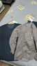 红豆居家红豆绒系列320g双面绒发热半高领保暖内衣男秋衣秋裤 深雅棕 L 实拍图