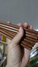 唐宗筷  抗菌率99.9%鸡翅木筷子10双装 一人一双专人专用 家用 实木原木 实拍图