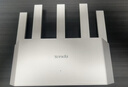 Tenda腾达路由器【千兆WiFi6+穿墙王】无线AX3000信号增强家用放大器Mesh国家补贴金榜一名云霄白立式 实拍图