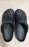 卡骆驰（CROCS）洞洞鞋贝雅男鞋女鞋轻便耐磨一脚蹬拖鞋休闲鞋|10126 【预售】黑色-001 45 (290mm) 实拍图