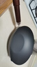RIVER LIGHT日本极牌熟铁炒锅健康无涂层炒菜锅30cm平底煎炒锅电磁炉燃气通用 实拍图