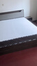 迎裕财实木床简约现代主卧家用1.5单人床出租房用1.8米榻榻米软包 灰色单床+20cm乳胶床垫+床头柜*2个 1.8*2米 实拍图
