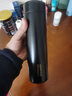 炊大皇保温杯 316L医用级不锈钢茶水分离商务便携智能保温杯 黑色 490ml 实拍图