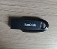 闪迪（SanDisk）128GB USB3.2 U盘 CZ550黑色 读速100MB/s 安全加密 数据恢复 学习办公电脑车载 高速大容量优盘 实拍图