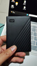 西部数据（WD）2TB 移动硬盘 USB3.0 My Passport随行版2.5英寸 黑 机械硬盘 笔记本电脑外接 大容量加密存储 实拍图