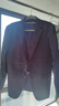 罗蒙含羊毛西服套装男士修身职业正装男士西装套装商务结婚礼服男装 实拍图
