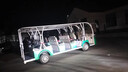电动观光车四轮11座14座燃油封闭式全包围售楼处看房车景区点游乐场公园校内旅游览电瓶摆渡接驳车 14座封闭高配 实拍图