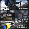 神火（SupFire）户外登山杖铝合金T柄超轻拐杖徒步健走爬山伸缩非折叠棍手杖 实拍图
