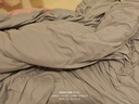 富安娜蚕丝大豆被子 超柔针织冬季被芯 双人冬厚被 约7.2斤230*229cm 实拍图