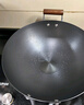 中康铁锅炒锅经典款深氮极铁无涂层精铁防锈双耳明火燃气通用36cm圆底 实拍图