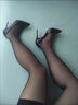 浪莎 情趣内衣 性感油光丝袜油亮长筒袜透视蕾丝过膝袜黑丝诱惑高筒袜油马袜裤 夫妻刺激房事变态情趣用品 实拍图