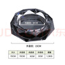 侑家良品八角水晶烟灰缸办公室热门商品客厅桌面摆件送朋友黑银款15CM大号 实拍图