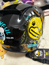 坦克摩托车头盔3C四分之三盔T536四季防风B.Duck电动车安全帽男女 【联名】亮黑大都会/小黄鸭【彩色镜片+透明镜片】 XL（建议头围58-60cm） 实拍图