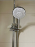 帝王洁具花洒全套防烫空气能淋浴花洒套装沐浴花洒除垢顶喷置物台 【三出水】TC22023-3镀铬 实拍图