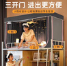 浪莎（LangSha）宿舍床帘上铺强遮光蚊帐宿舍0.9乘1.9米学生一体式床帘全封闭全包 普通款-深空灰【四面遮光 防窥】 190cm*90cm /90cm【0.9通用单开门】 实拍图