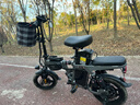 绿源【向往的生活推荐品牌】电动自行车新国标代驾折叠电动车超长续航铝合金锂电池助力电瓶车 航空铝合金灰色-40A-纯电120公里 实拍图