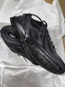 李宁运动鞋男鞋轻便透气网面拼接缓震跑步鞋黑色低帮软底休闲慢跑鞋 【透气网面】黑色(009款)-4 43.5 实拍图